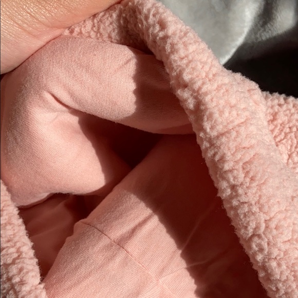 FILA Pink Sherpa Hoodie - Picture 4 of 4